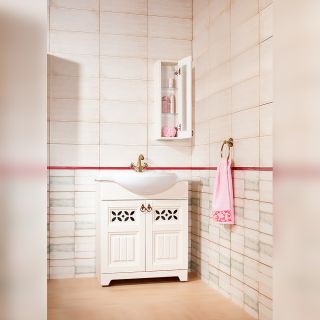 Шкаф навесной Бриклаер Кантри 4627125413629 20 см бежевый дуб прованс